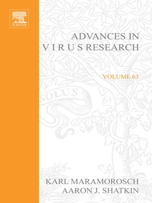 cover image of Advances in Virus Research